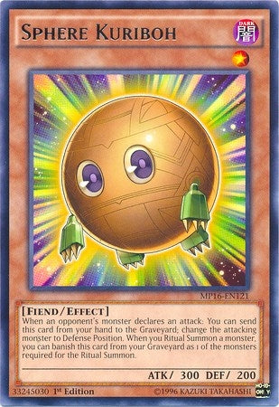 Sphere Kuriboh (MP16-EN121) [MP16]