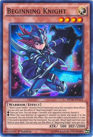 Beginning Knight (MP16-EN123) [MP16]