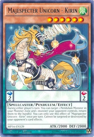 Majespecter Unicorn Kirin (MP16-EN129) [MP16]