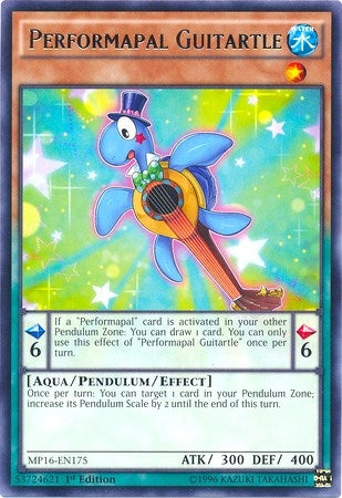 Performapal Guitartle (MP16-EN175) [MP16]