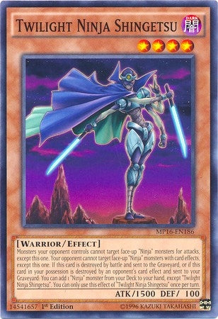 Twilight Ninja Shingetsu (MP16-EN186) [MP16]