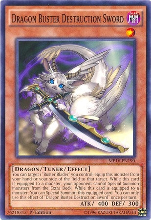 Dragon Buster Destruction Sword (MP16-EN190) [MP16]