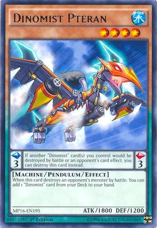 Dinomist Pteran (MP16-EN195) [MP16]