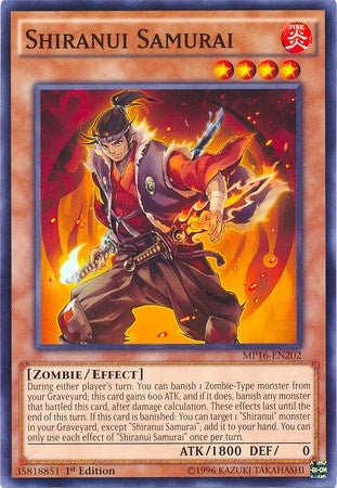 Shiranui Samurai (MP16-EN202) [MP16]