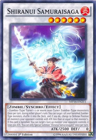 Shiranui Samuraisaga (MP16-EN211) [MP16]