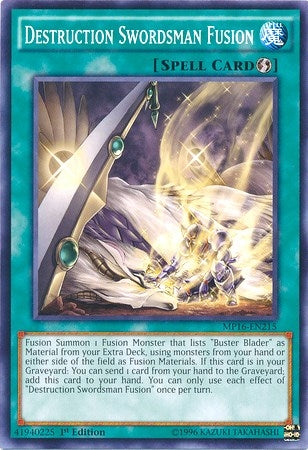 Destruction Swordsman Fusion (MP16-EN215) [MP16]