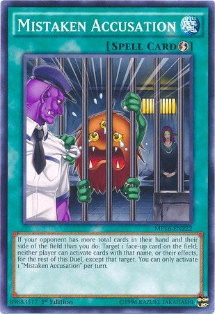 Mistaken Accusation (MP16-EN222) [MP16]