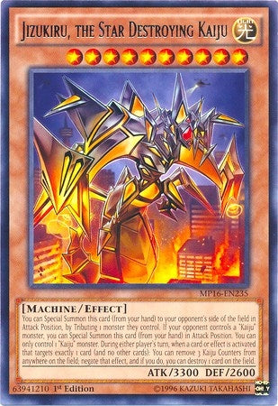 Jizukiru the Star Destroying Kaiju (MP16-EN235) [MP16]