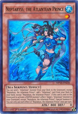 Neptabyss the Atlantean Prince (MP16-EN236) [MP16]