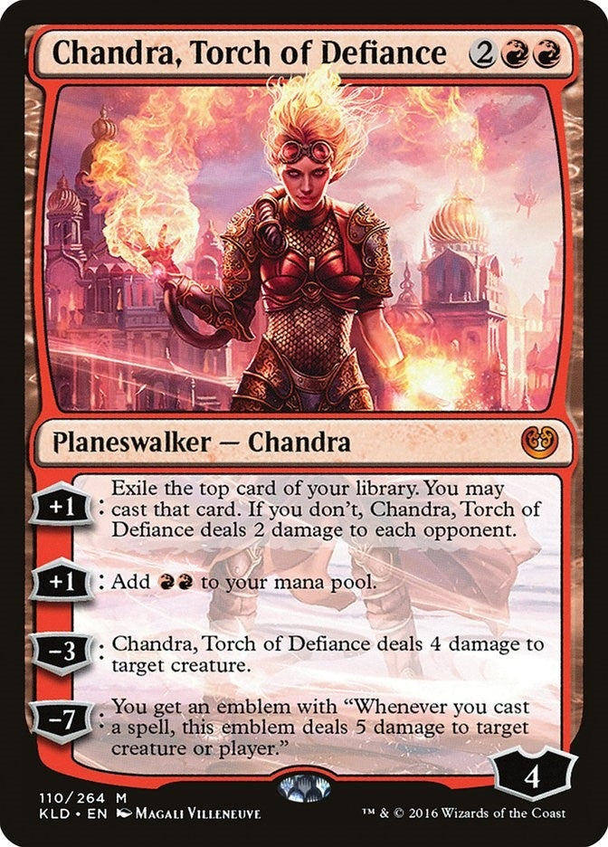 Chandra Torch of Defiance (110) [KLD]