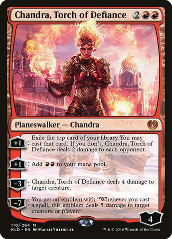 Chandra Torch of Defiance (110) [KLD]