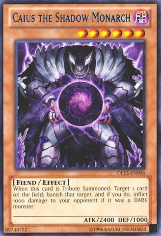 Caius the Shadow Monarch Blue (DL15-EN006)