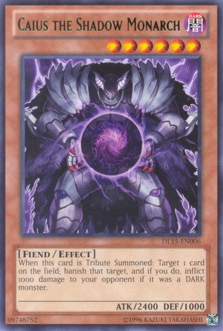 Caius the Shadow Monarch Green (DL15-EN006)