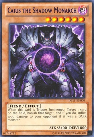 Caius the Shadow Monarch Purple (DL15-EN006)