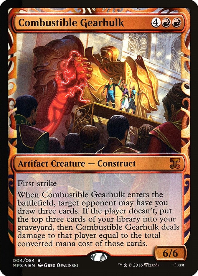 Combustible Gearhulk (4) [MPS]