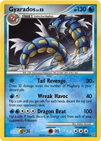 Gyarados 19 100 DP Stormfront (019/100) [PR]