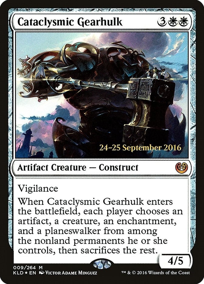 Cataclysmic Gearhulk (9) [PRE]