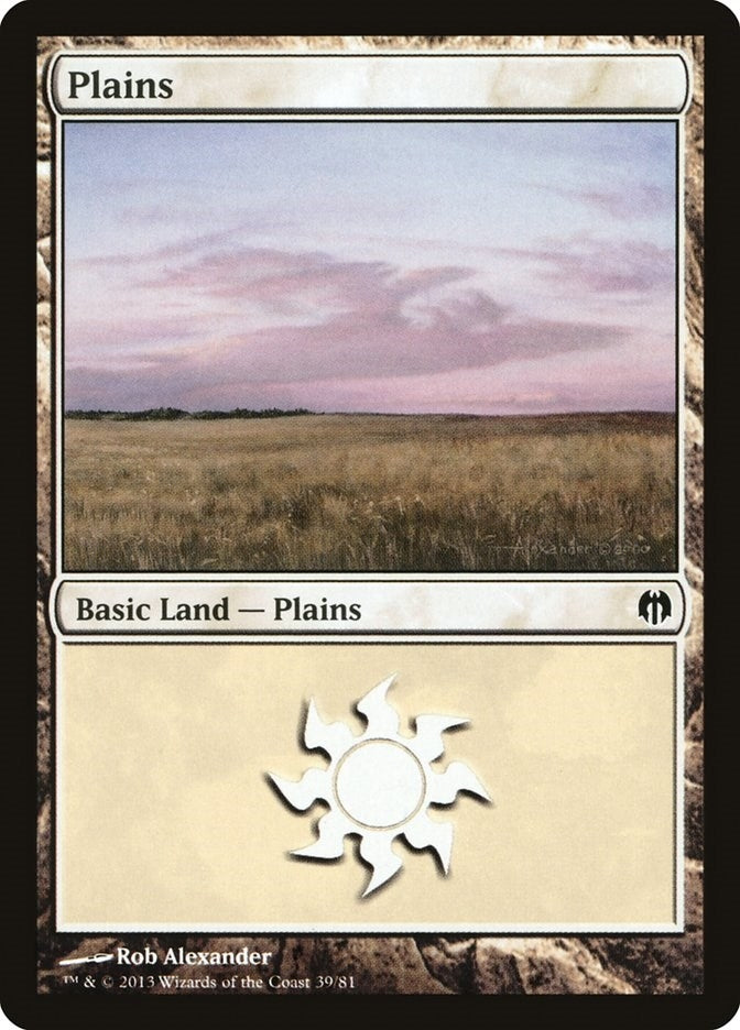 Plains 39 (39) [DDL]
