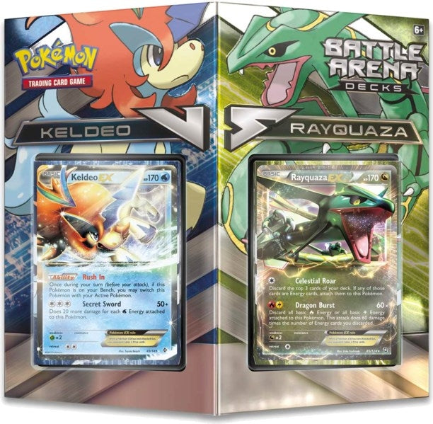 Battle Arena Decks Keldeo EX vs Rayquaza EX [STS]