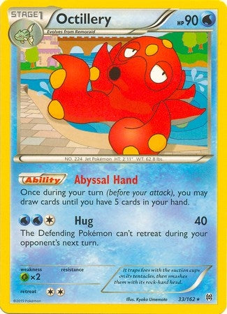 Octillery 33 162 XY Breakthrough (033/162) [PR]