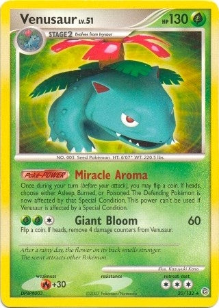 Venusaur Secret Wonders (020/132) [PR]