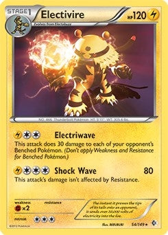 Electivire 54 149 BW Boundaries Crossed (054/149) [PR]