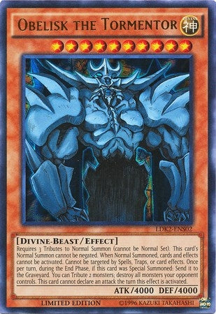 Obelisk the Tormentor (LDK2-ENS02) [LDK2]