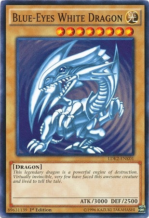 Blue Eyes White Dragon Version 2 (LDK2-ENK01) [LDK2]