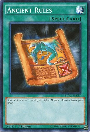 Ancient Rules (LDK2-ENK27) [LDK2]