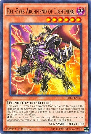 Red Eyes Archfiend of Lightning (LDK2-ENJ03) [LDK2]