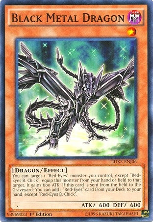Black Metal Dragon (LDK2-ENJ06) [LDK2]