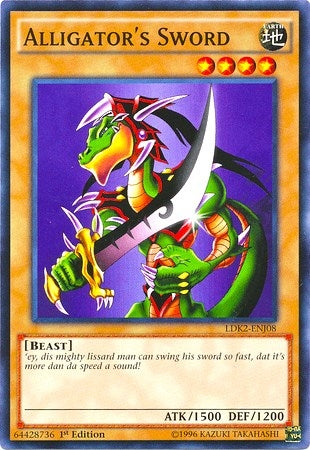 Alligators Sword (LDK2-ENJ08) [LDK2]