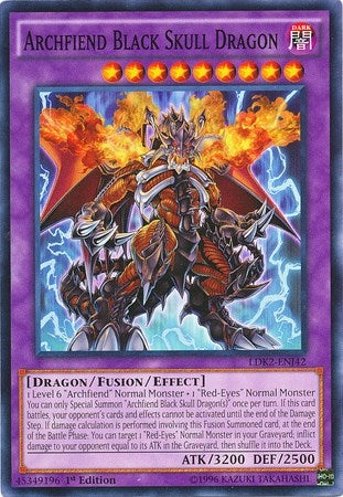 Archfiend Black Skull Dragon (LDK2-ENJ42) [LDK2]