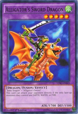 Alligators Sword Dragon (LDK2-ENJ43) [LDK2]
