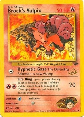 Brocks Vulpix W Stamped (037/132) [PR]