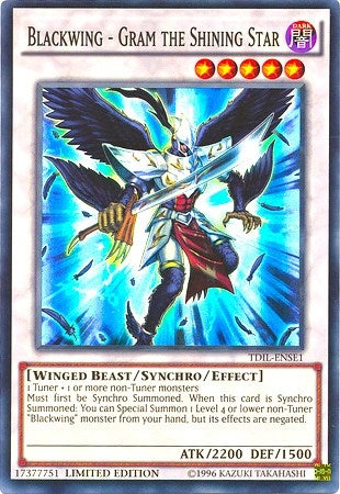 Blackwing Gram the Shining Star (TDIL-ENSE1) [TDIL]