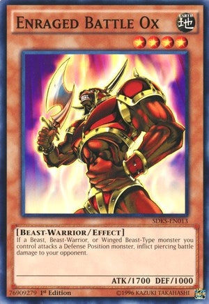 Enraged Battle Ox (SDKS-EN013) [SDKS]
