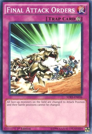 Final Attack Orders (SDKS-EN036) [SDKS]