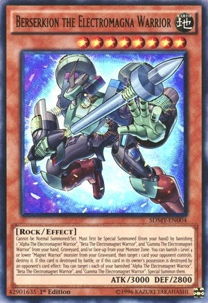 Berserkion the Electromagna Warrior (SDMY-EN004) [SDMY]