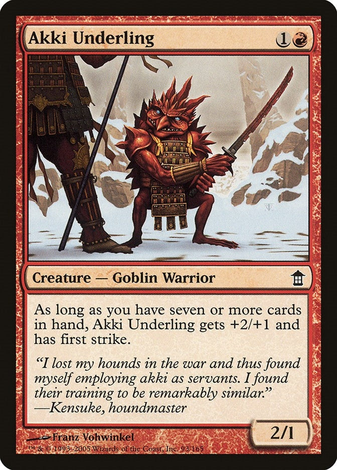 Akki Underling (93) [SOK]