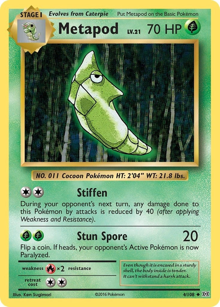 Metapod (4/108) [EVO]
