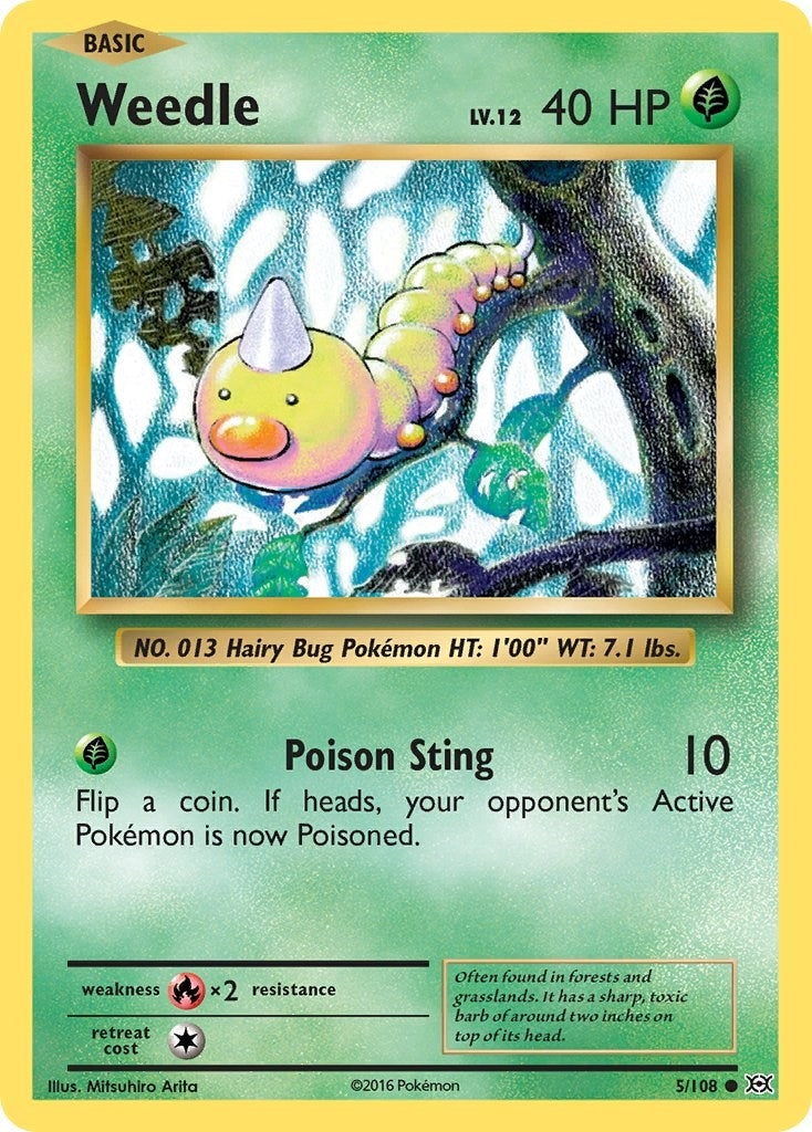 Weedle (5/108) [EVO]