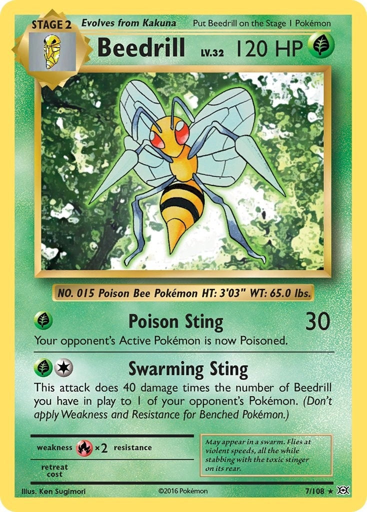 Beedrill (7/108) (XY - Evolutions)