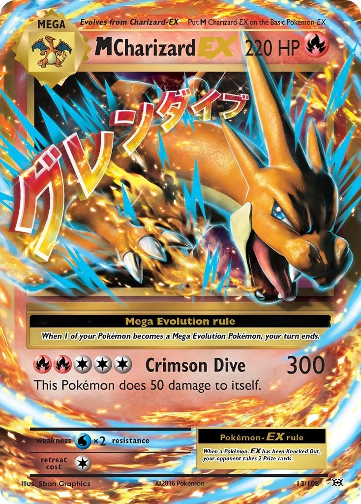 M Charizard EX (13/108) [EVO]