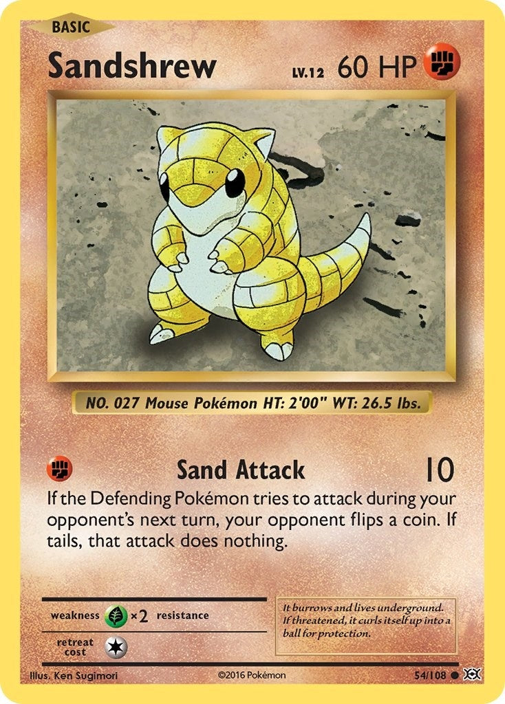 Sandshrew (54/108) [EVO]
