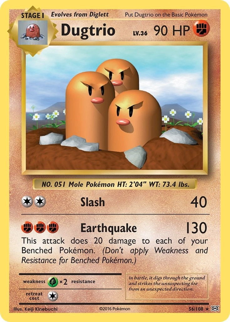 Dugtrio (56/108) [EVO]
