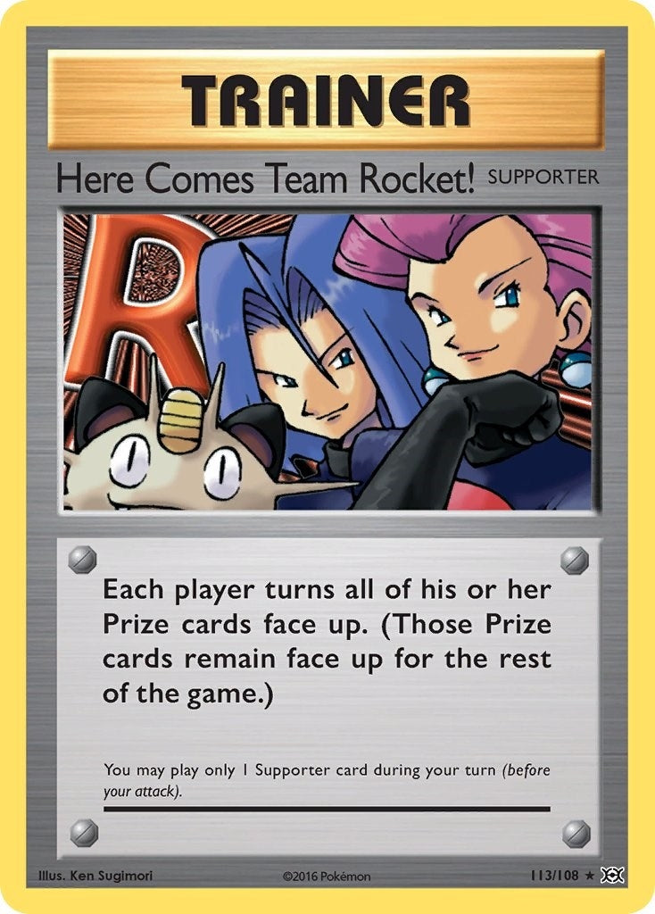 Here Comes Team Rocket! (113/108) (XY - Evolutions)