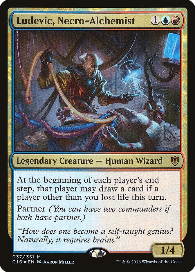 Ludevic Necro Alchemist (37) [C16]