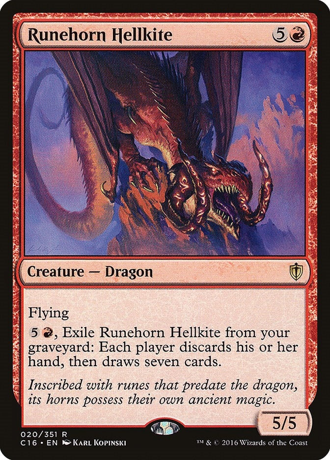 Runehorn Hellkite (20) [C16]