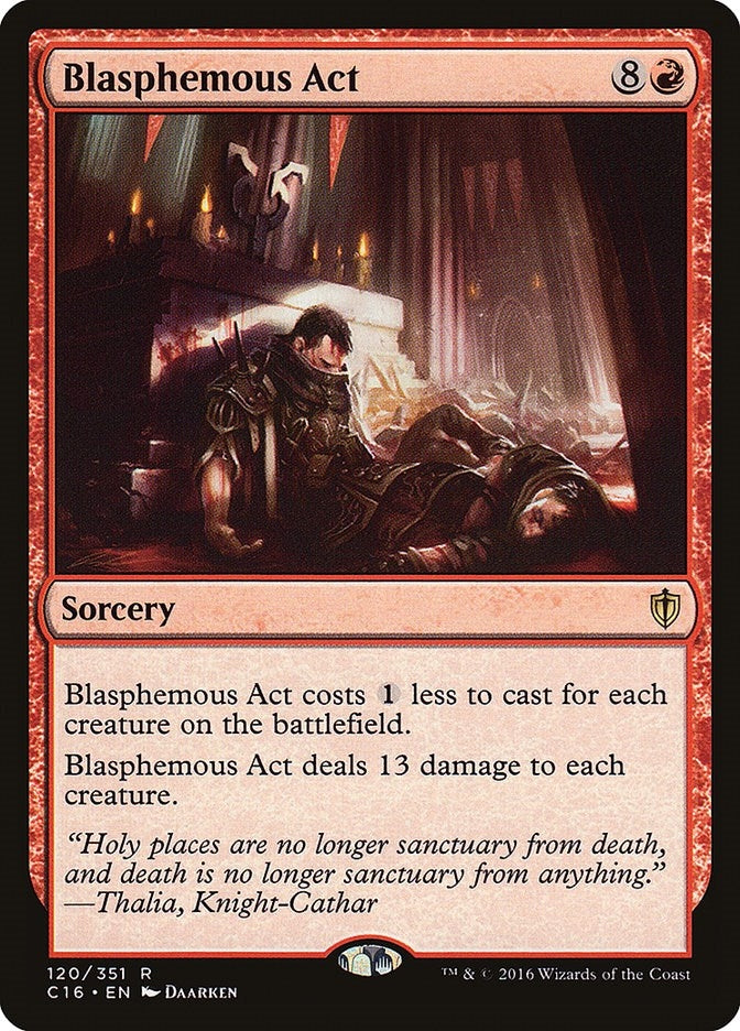 Blasphemous Act (120) [C16]
